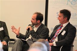 Remco Ruiter, Managing Director, Pro Velo on the first panel 